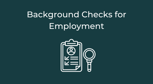 background checks for employment